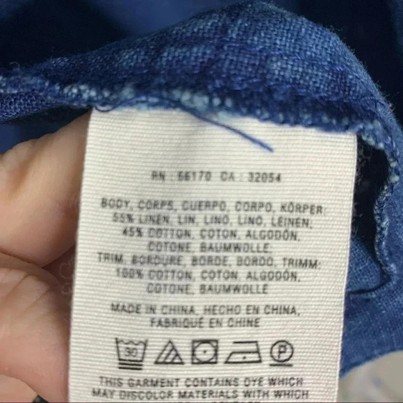 Anthropologie Hei Hei Denim Open Front Blazer Jacket Size XS - Picture 7 of 9